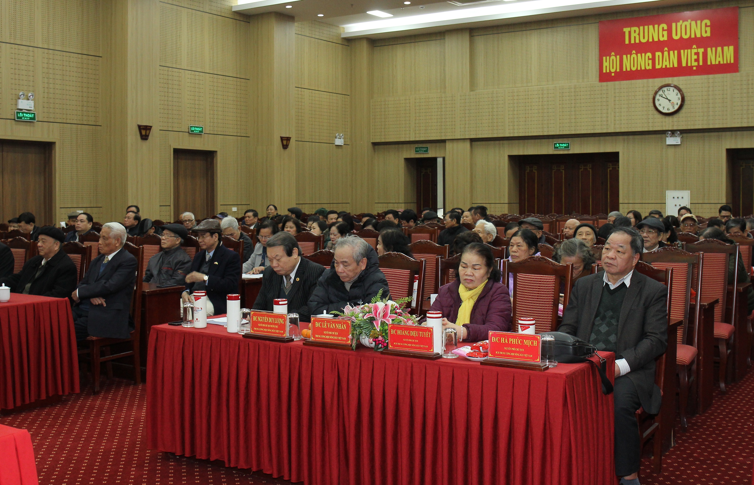 Trung ương Hội Nông dân Việt Nam gặp mặt cán bộ hưu trí nhân dịp đón Xuân Giáp Thìn 2024- Ảnh 3.