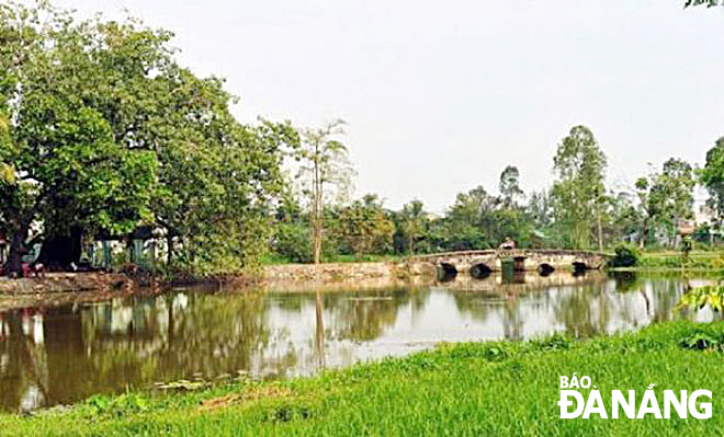 "Long mạch" của một làng cổ nổi tiếng ở Quảng Nam là một khe nước chảy giữa làng- Ảnh 1.