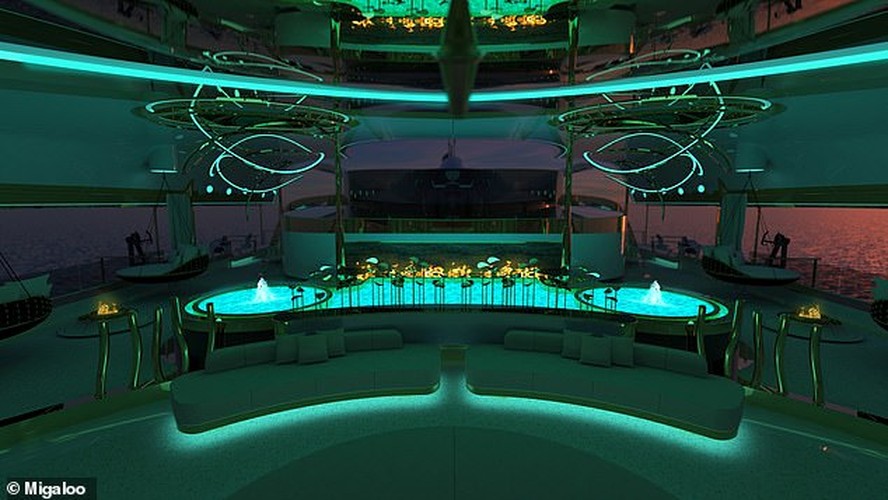 Cận cảnh siêu tàu ngầm 2 tỷ USD dành cho giới thượng lưu, có cả bể bơi và rạp chiếu phim- Ảnh 7.