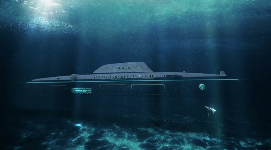 Cận cảnh siêu tàu ngầm 2 tỷ USD dành cho giới thượng lưu, có cả bể bơi và rạp chiếu phim- Ảnh 9.