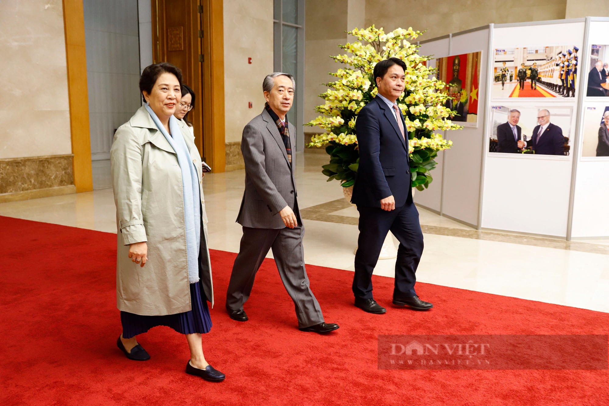 Hình ảnh Thủ tướng Phạm Minh Chính và Phu nhân chủ trì buổi gặp mặt, chiêu đãi đoàn ngoại giao tại Việt Nam- Ảnh 3.