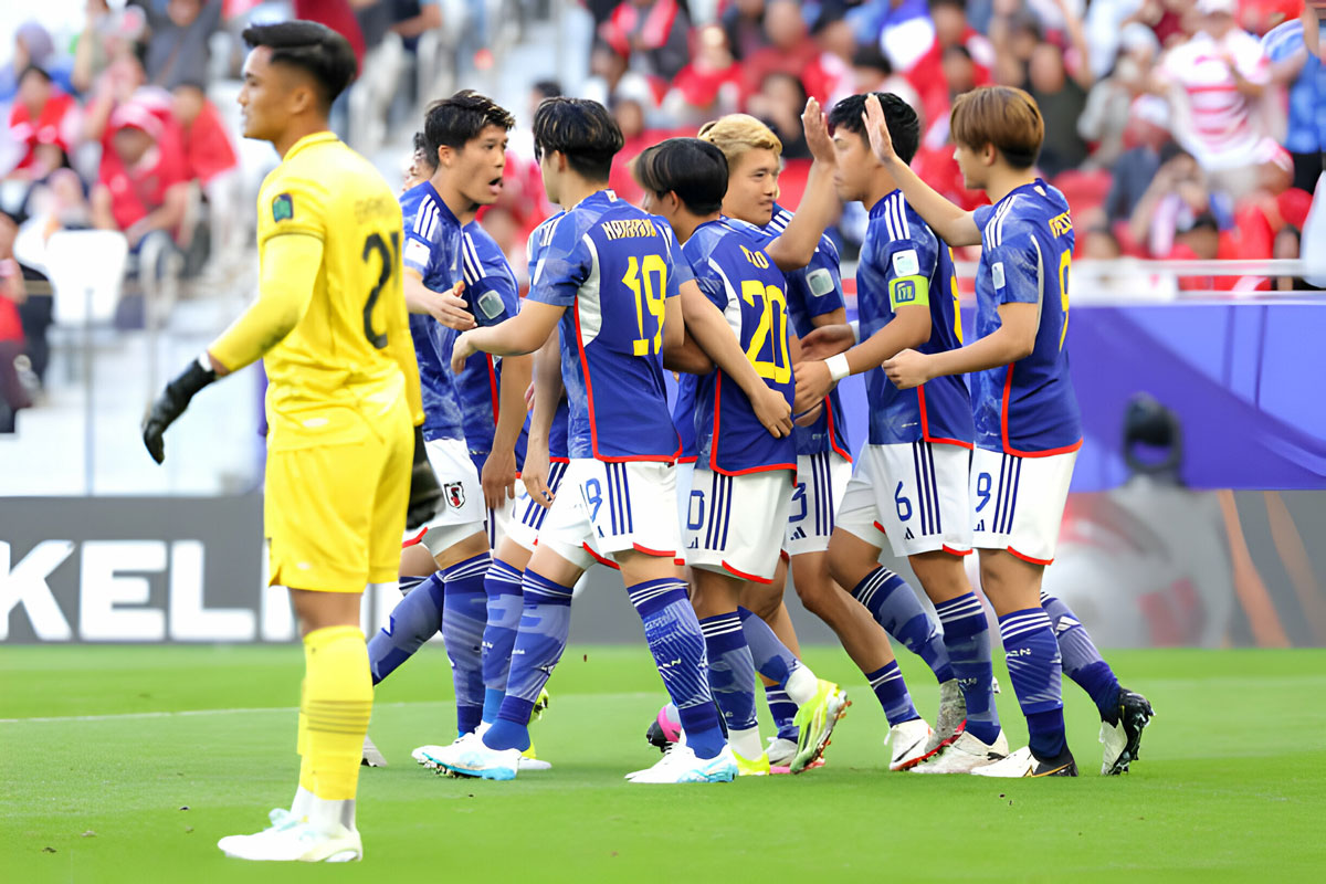 Hạ Indonesia 3-1, Nhật Bản thẳng tiến vào vòng 1/8 Asian Cup 2024- Ảnh 2.