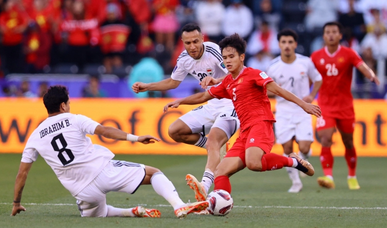 AFC chỉ ra điểm mạnh nhất của ĐT Việt Nam ở trận thua ĐT Iraq- Ảnh 1.