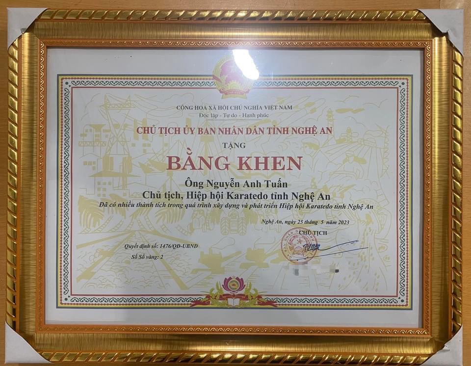 Phạm tội bị phạt 36 tháng tù cho hưởng án treo nhưng vẫn giữ chức danh Chủ tịch Liên đoàn Karate Nghệ An- Ảnh 3.