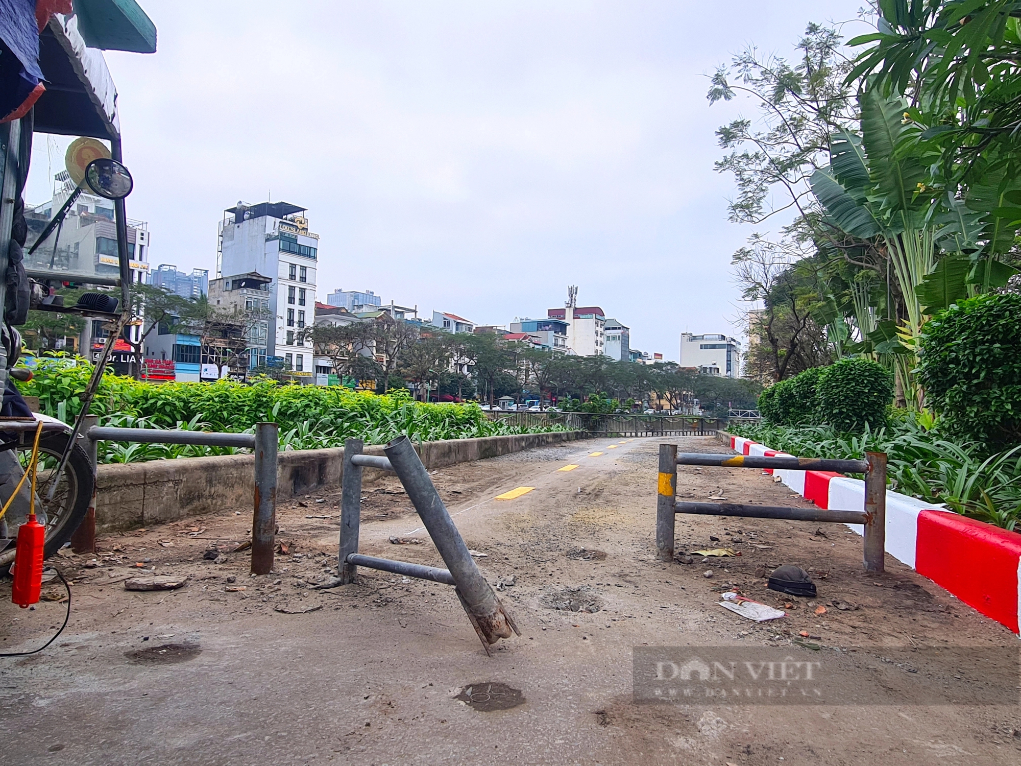 Cận cảnh tuyến đường gần 4 km dành riêng cho xe đạp tại Hà Nội- Ảnh 10.