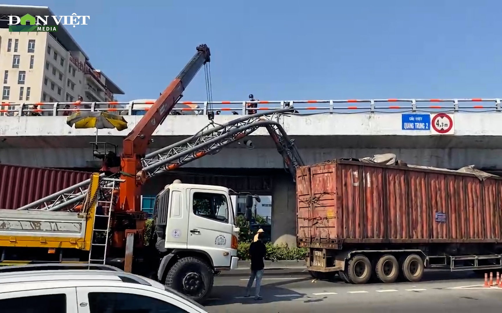 TP.HCM: Hiện trường vụ xe container 