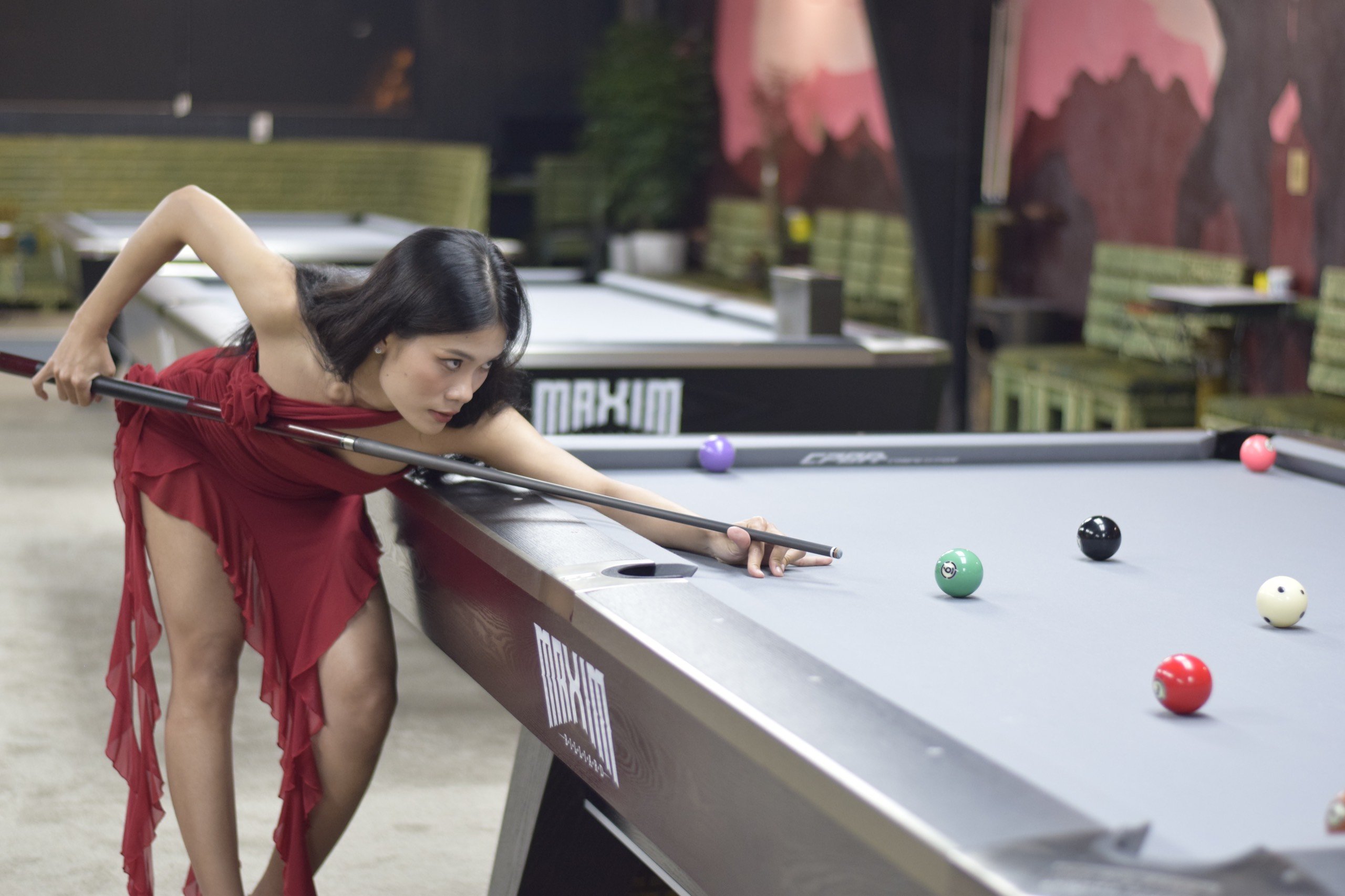 Dàn hotgirl khuấy động giải Billiards độc đáo ở Sài thành - Ảnh 9.