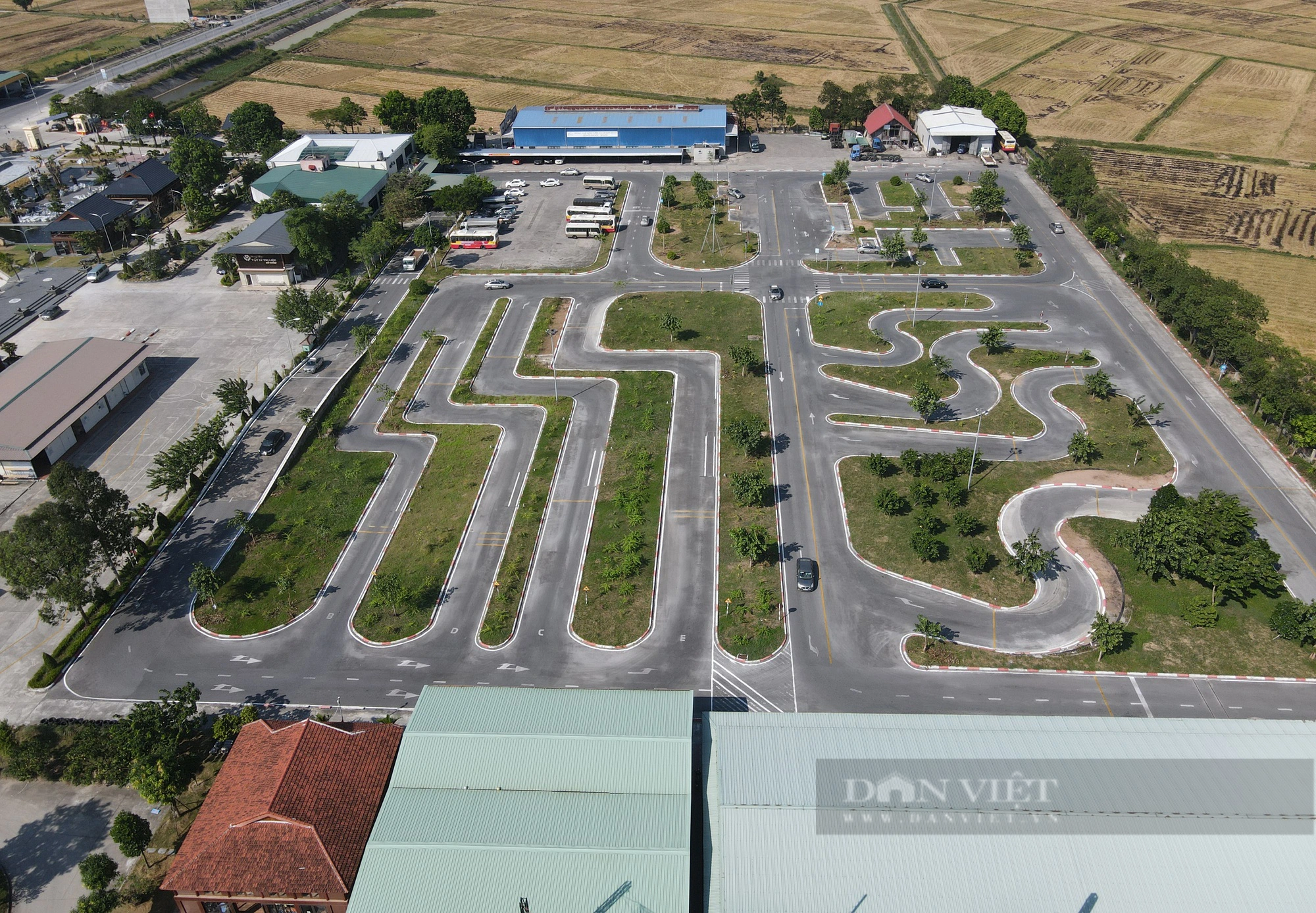 Trung tâm dạy nghề và sát hạch lái xe Đông Đô (Bắc Ninh) sử dụng hàng nghìn m2 đất không đúng mục đích - Ảnh 9.
