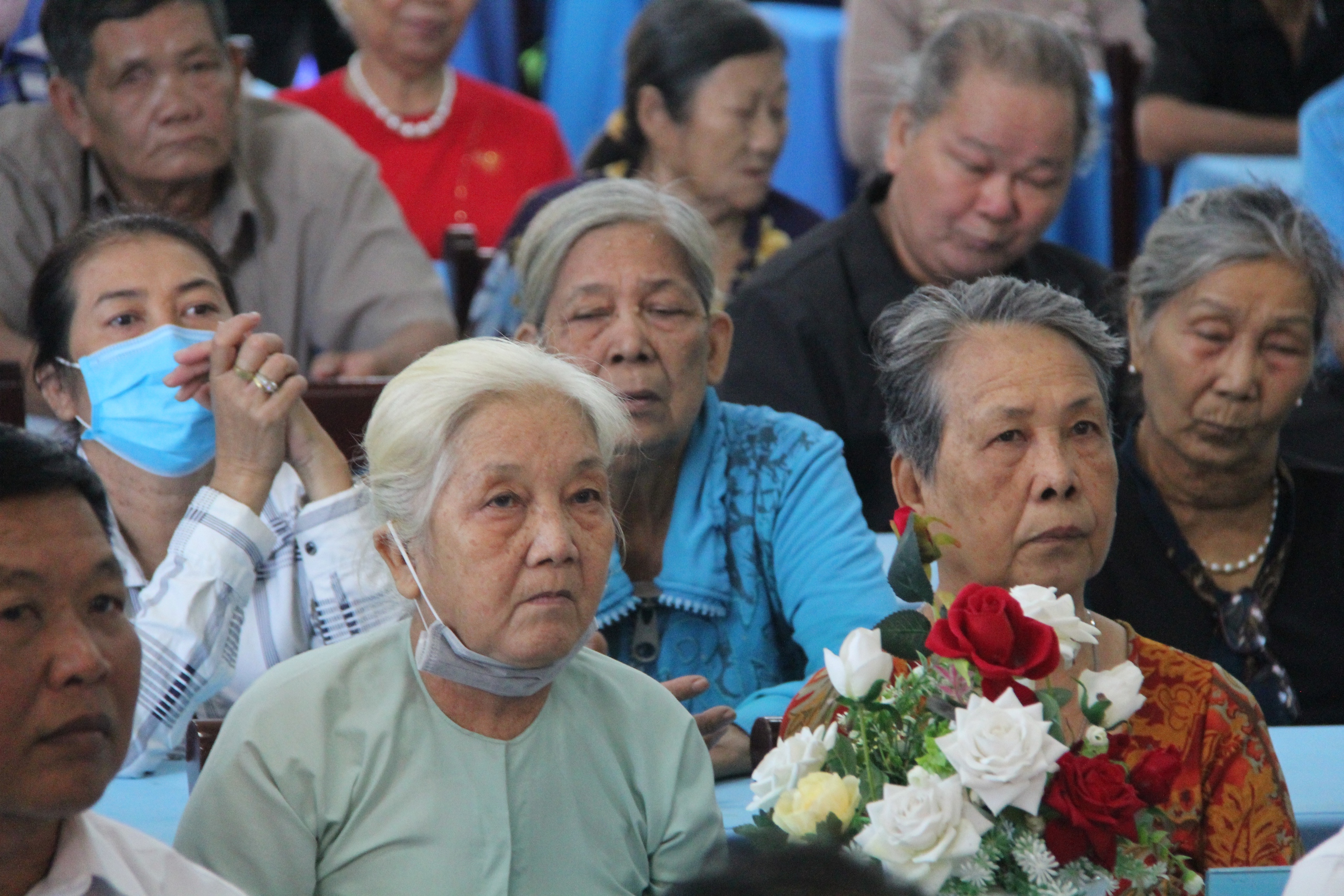 Chủ tịch Hội NDVN Lương Quốc Đoàn trao quà Tết cho người dân tại 4 địa phương của An Giang- Ảnh 7.