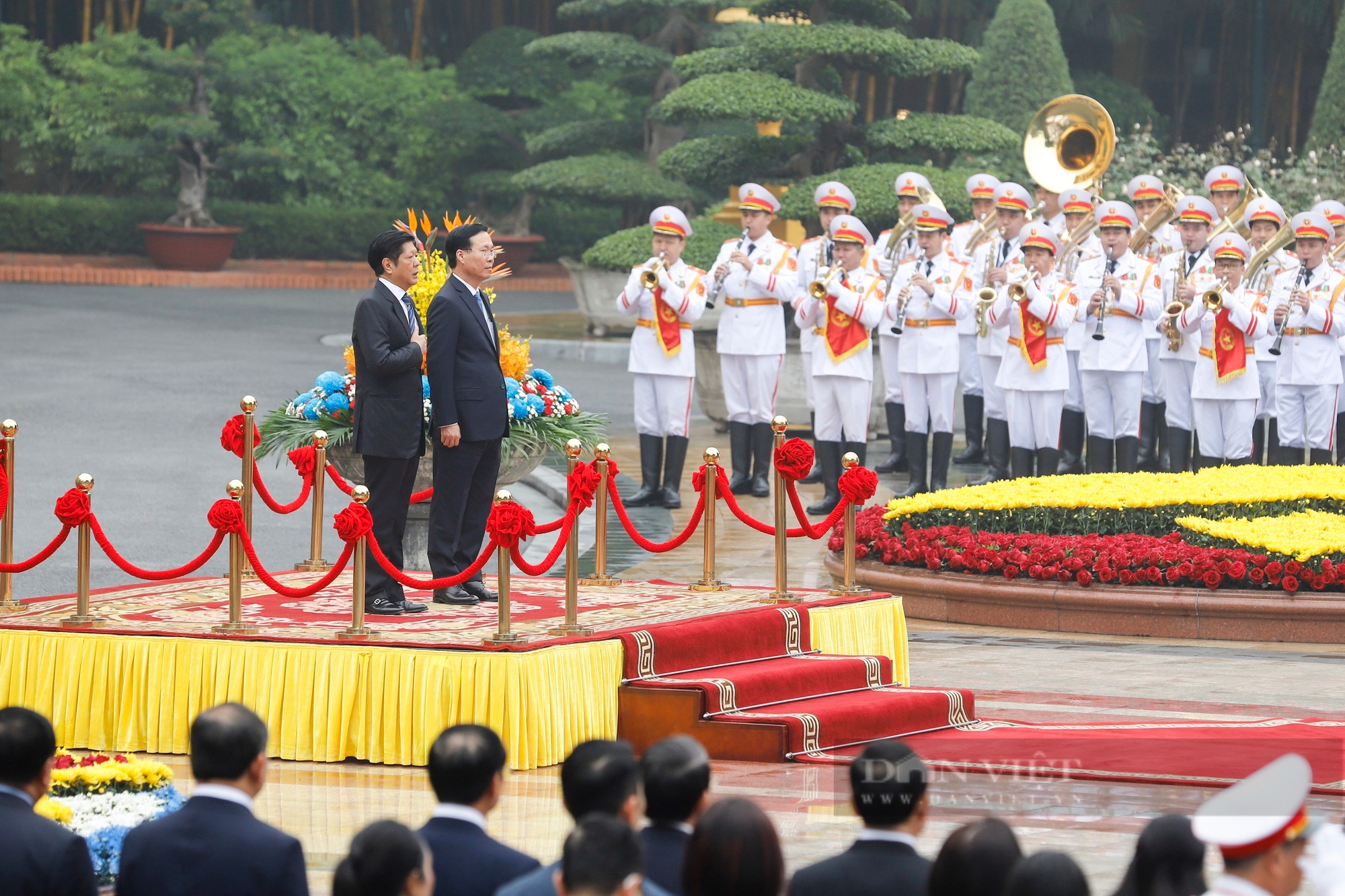 Hình ảnh Lễ đón Tổng thống Philippines thăm cấp Nhà nước tới Việt Nam- Ảnh 3.