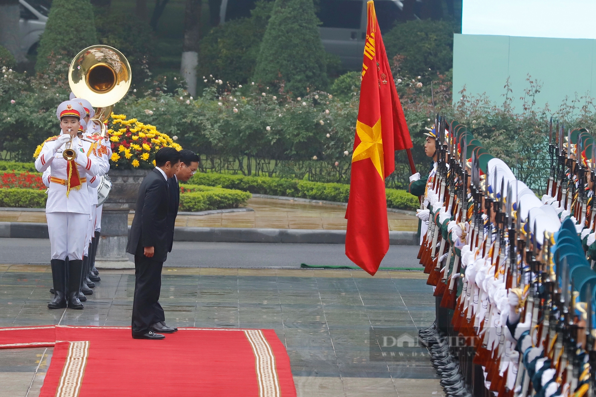 Hình ảnh Lễ đón Tổng thống Philippines thăm cấp Nhà nước tới Việt Nam- Ảnh 4.