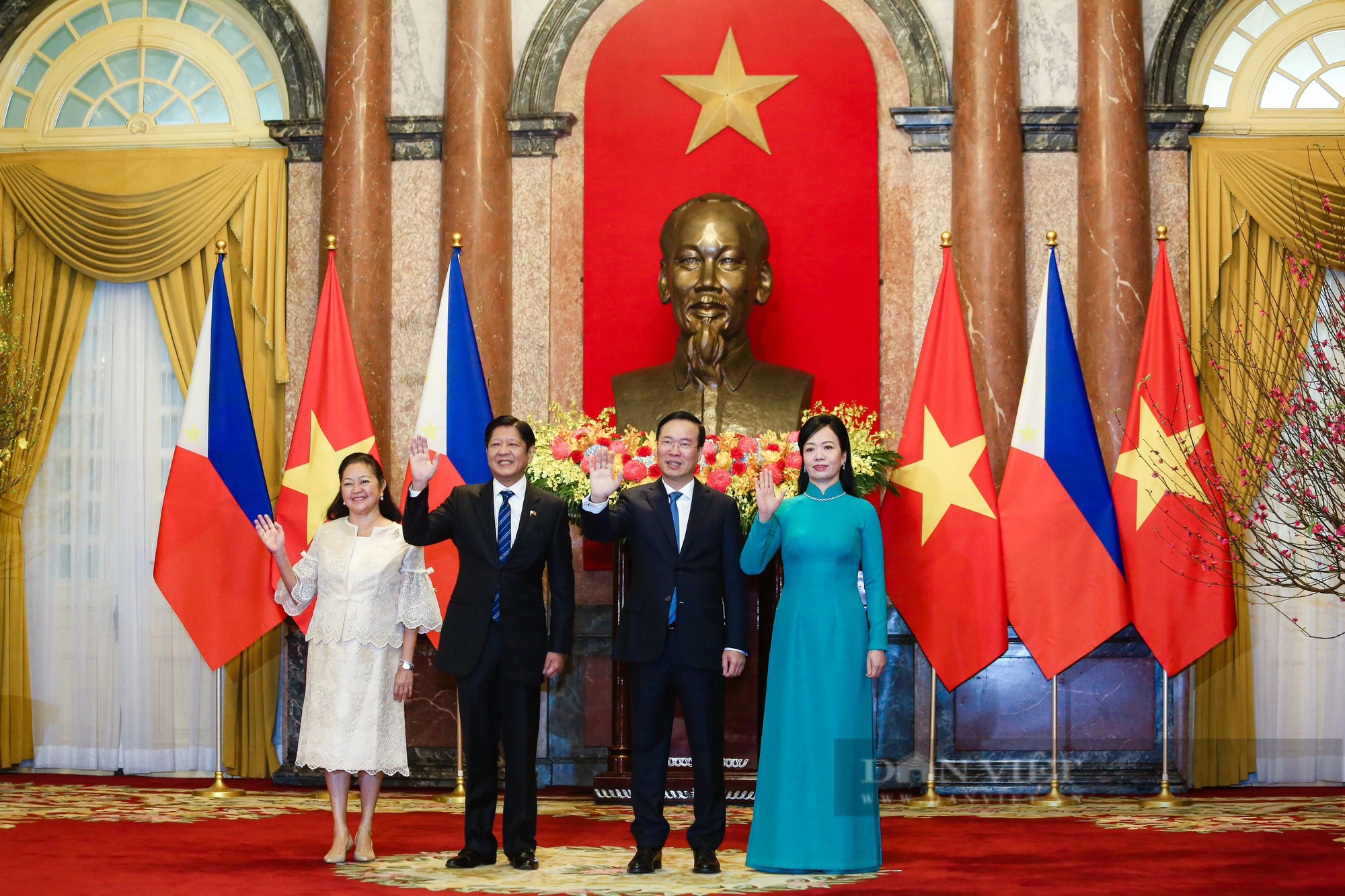 Hình ảnh Lễ đón Tổng thống Philippines thăm cấp Nhà nước tới Việt Nam- Ảnh 8.