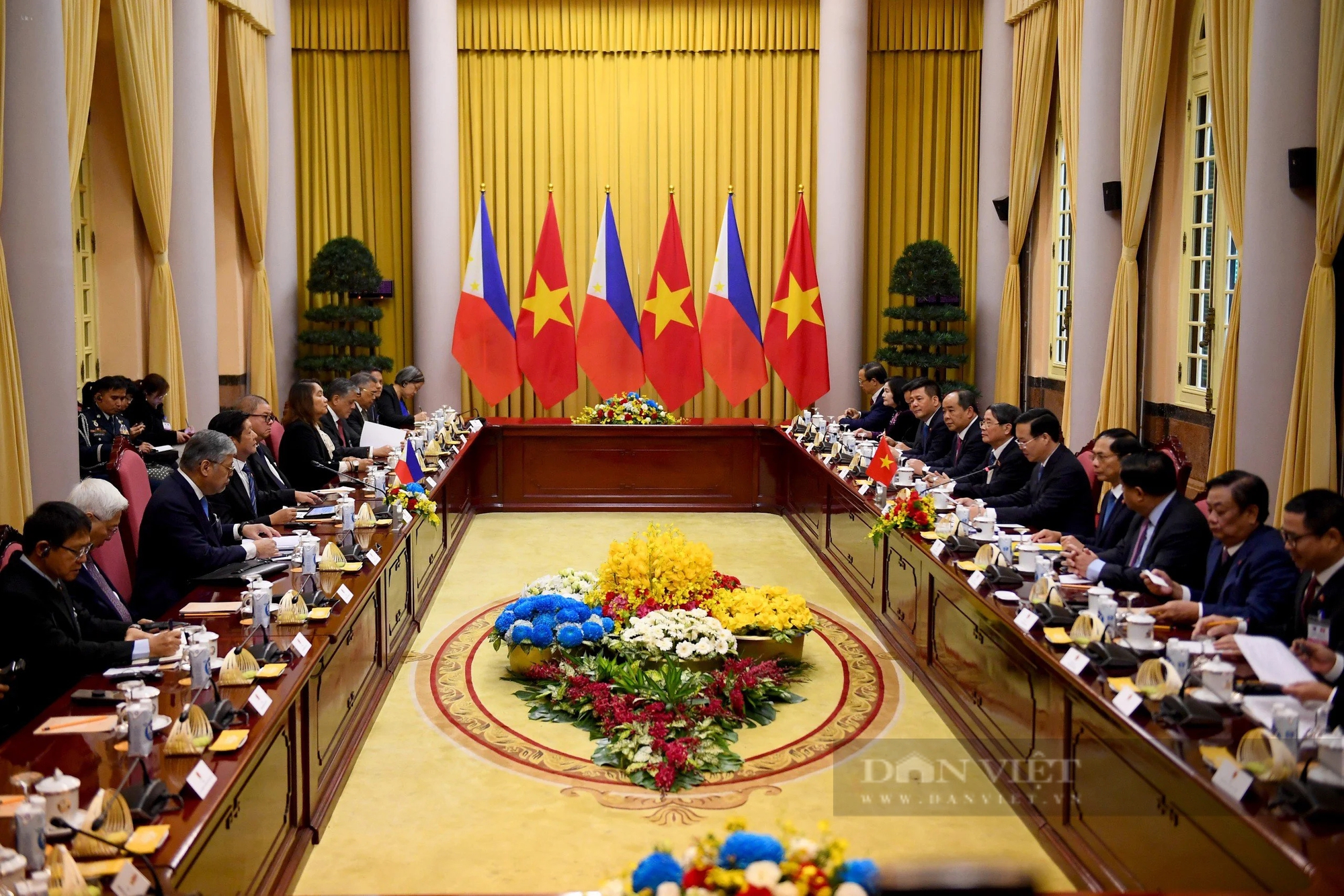 Hình ảnh Lễ đón Tổng thống Philippines thăm cấp Nhà nước tới Việt Nam- Ảnh 9.