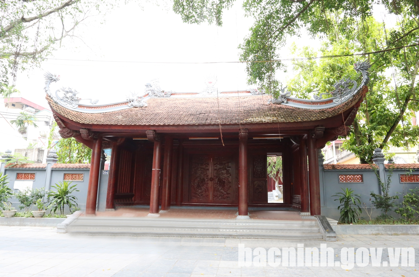 Cận cảnh làng cổ nổi tiếng Bắc Ninh, dân ca quan họ sinh ra từ đây, có nhà chòi cổ cột bằng đá- Ảnh 4.