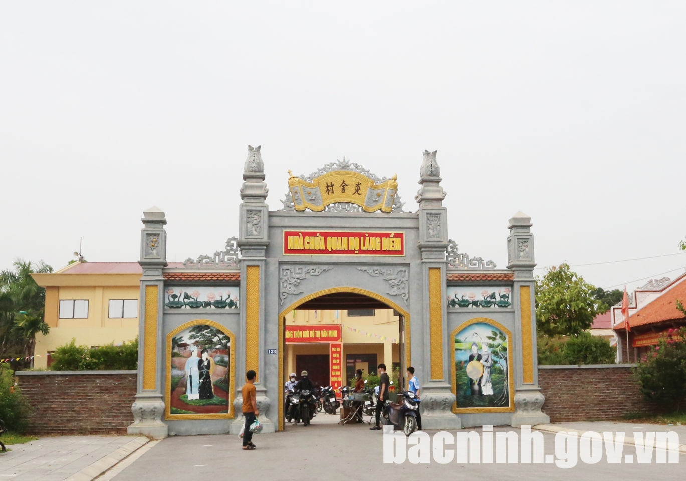 Cận cảnh làng cổ nổi tiếng Bắc Ninh, dân ca quan họ sinh ra từ đây, có nhà chòi cổ cột bằng đá- Ảnh 9.