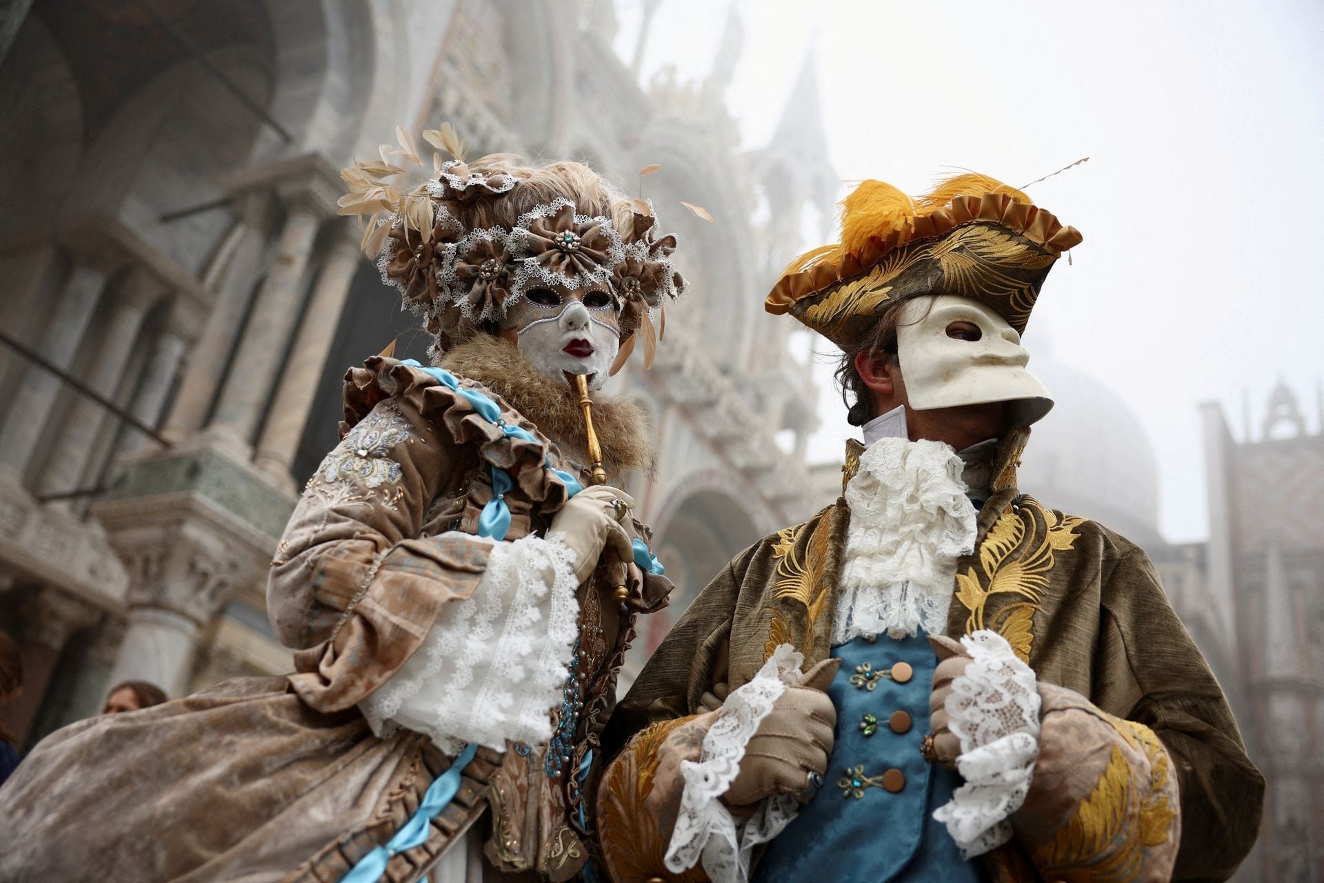 Hình ảnh lễ hội hóa trang cực kỳ hấp dẫn ở Venice thu hút hàng nghìn người- Ảnh 7.