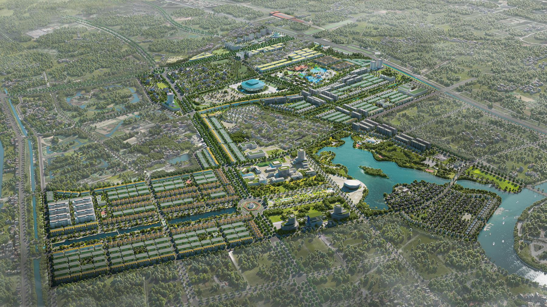 Sun Group khởi công giai đoạn I Tổ hợp dự án Khu đô thị mới Bắc Châu Giang- Ảnh 3.