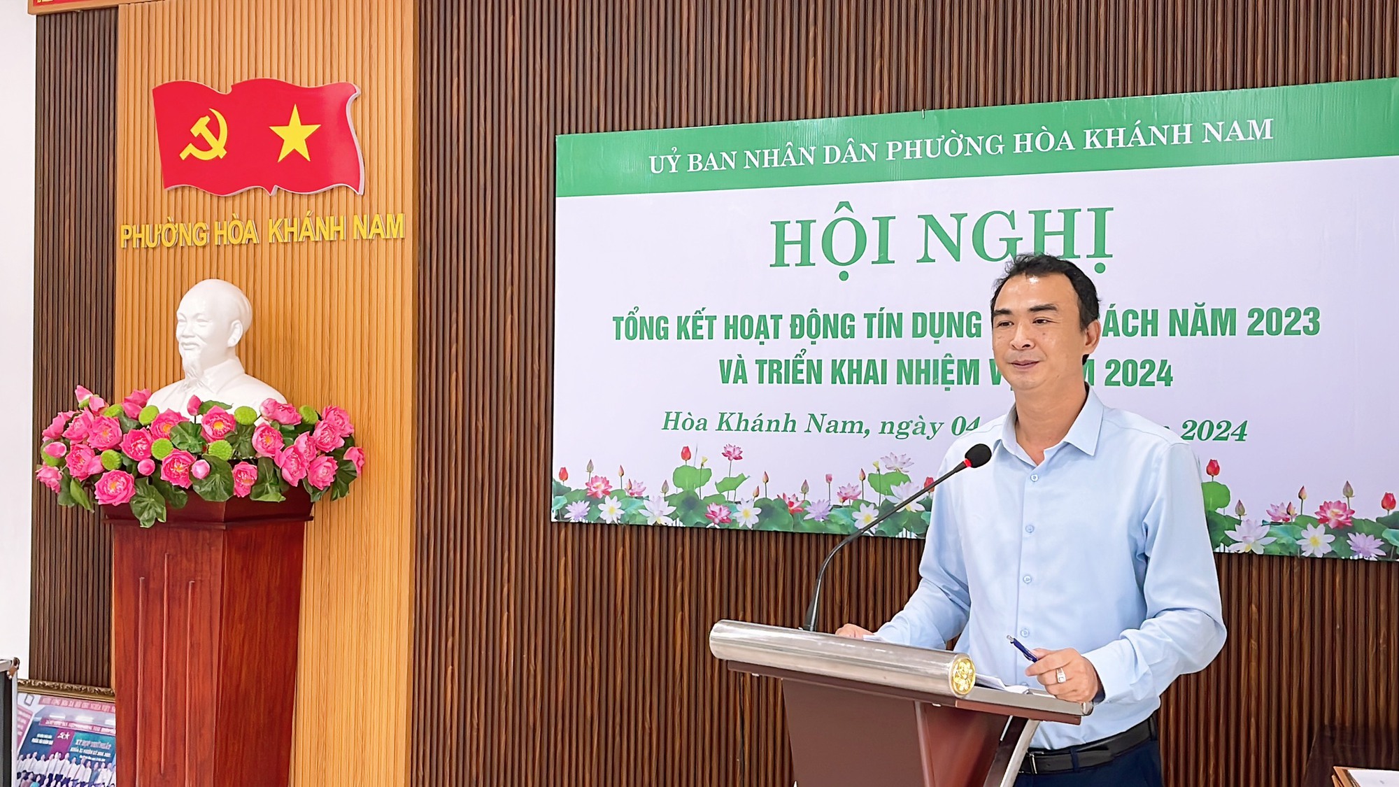 Đà Nẵng: Hòa Khánh Nam tổng kết hoạt động tín dụng chính sách năm 2023- Ảnh 1.