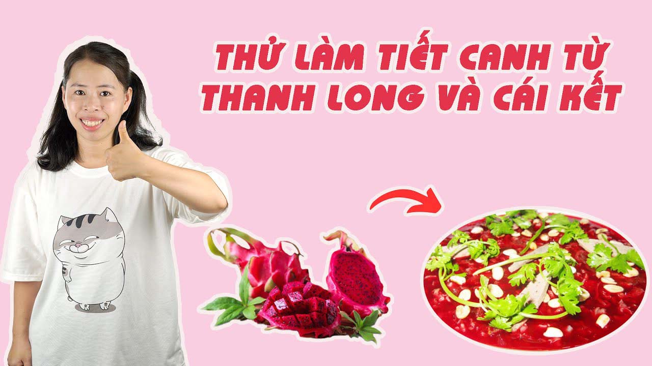 Độc lạ món ngon được làm từ quả ruột đỏ này, vừa thơm ngon, lạ miệng lại đẹp mắt- Ảnh 1.