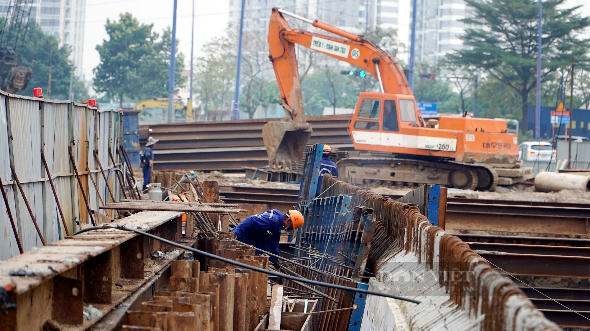 Hình hài nút giao An Phú tại cửa ngõ phía Đông TP.HCM sau hơn một năm thi công- Ảnh 2.