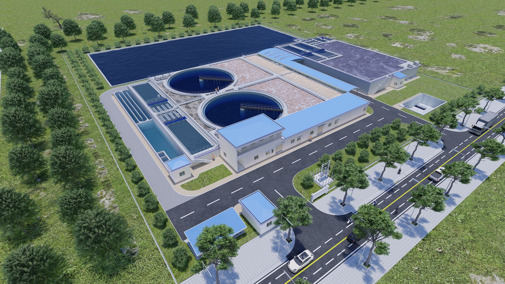 KCN Thành Thành Công xây dựng nhà máy xử lý nước thải công suất 15.000m3/ngày ở Tây Ninh- Ảnh 4.