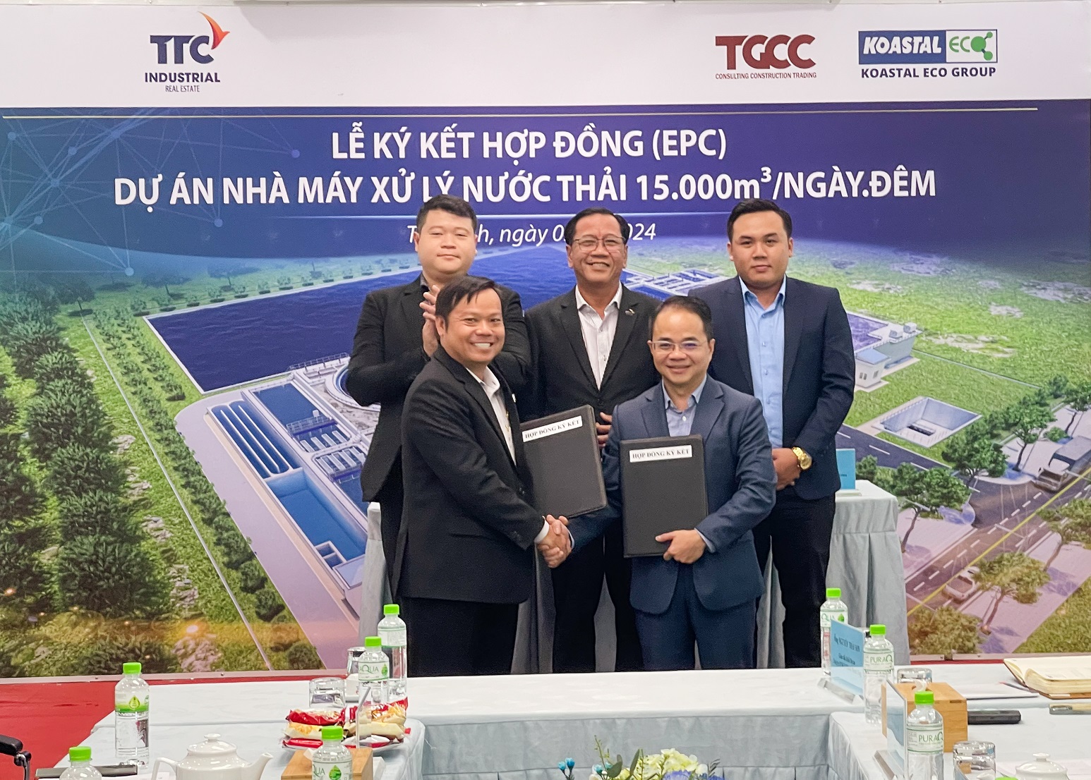 KCN Thành Thành Công xây dựng nhà máy xử lý nước thải công suất 15.000m3/ngày ở Tây Ninh- Ảnh 1.