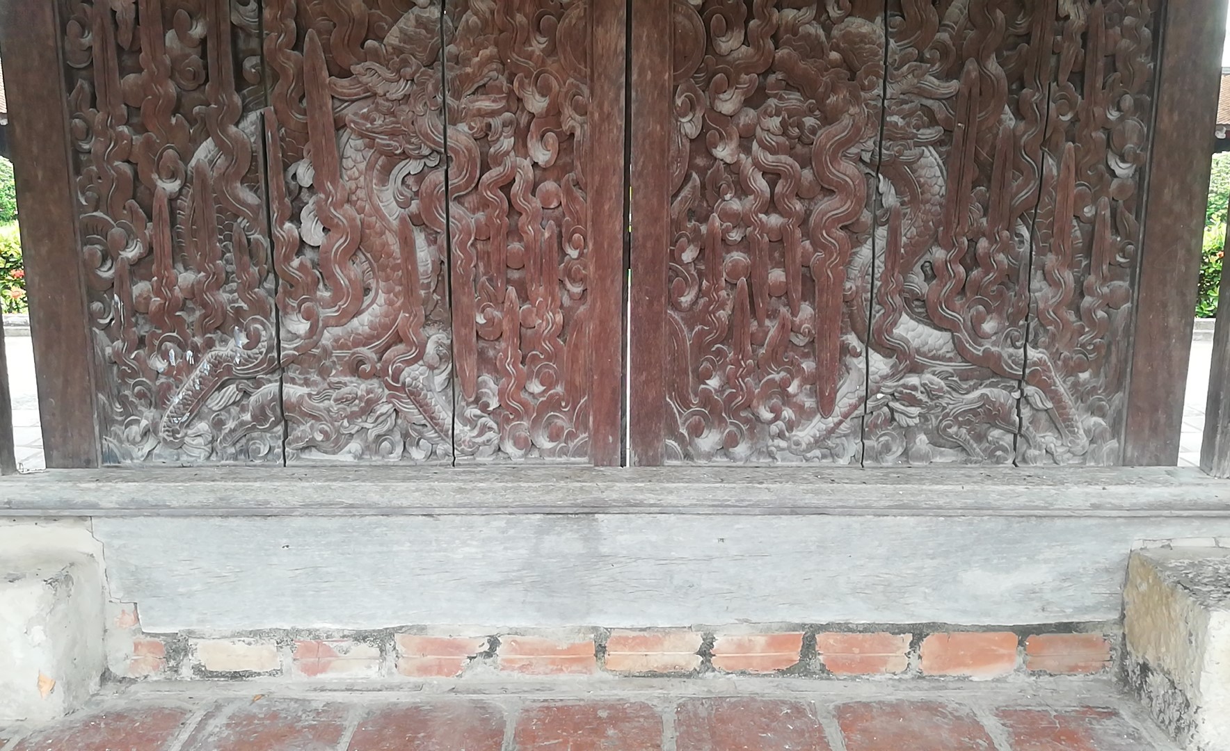 Bộ cánh cửa “lưỡng long chầu nhật” của chùa Keo ở Thái Bình là bảo vật Quốc gia có gì đặc biệt?- Ảnh 8.