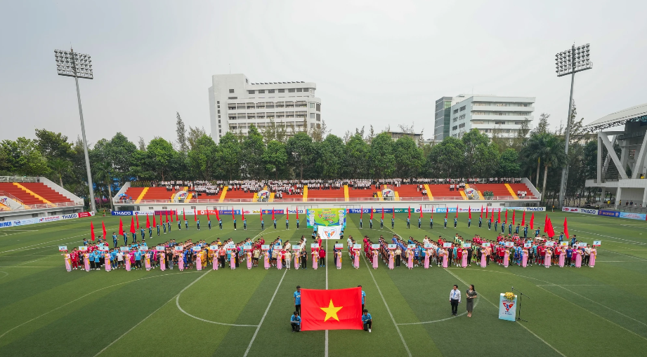 Ngày hội bóng đá sinh viên toàn quốc khai màn, 64 anh tài góp mặt- Ảnh 1.