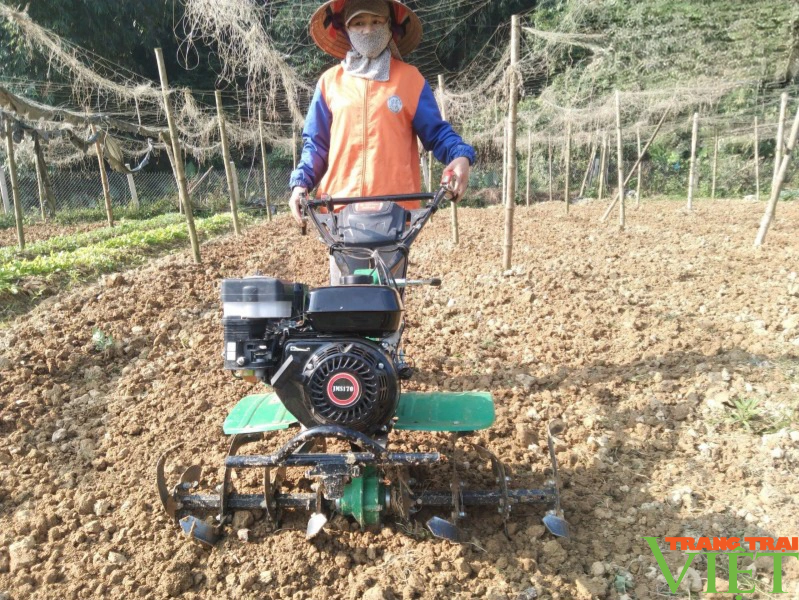 Người dân Kim Bôi nâng cao hiệu quả sản xuất nhờ cơ giới hóa nông nghiệp- Ảnh 1.
