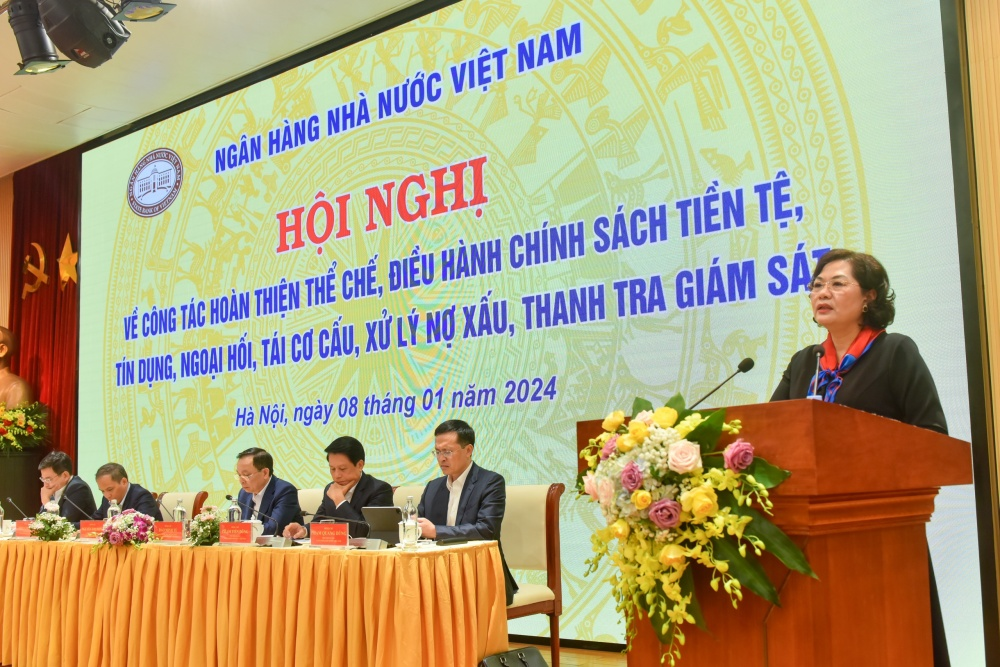 Thông điệp "rắn" của Thống đốc Nguyễn Thị Hồng về thanh tra, giám sát và tái cơ cấu ngân hàng 0 đồng- Ảnh 1.