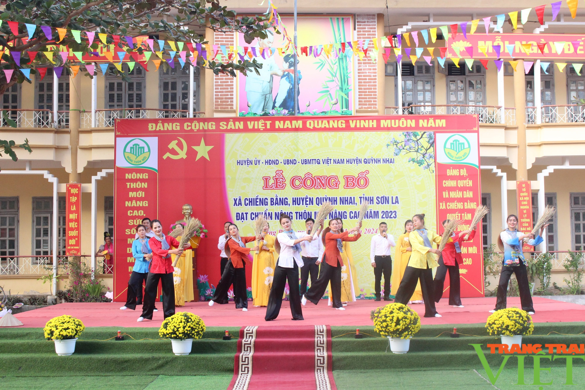Chiềng Bằng - xã thứ 8 của tỉnh Sơn La đạt chuẩn nông thôn mới nâng cao- Ảnh 1.