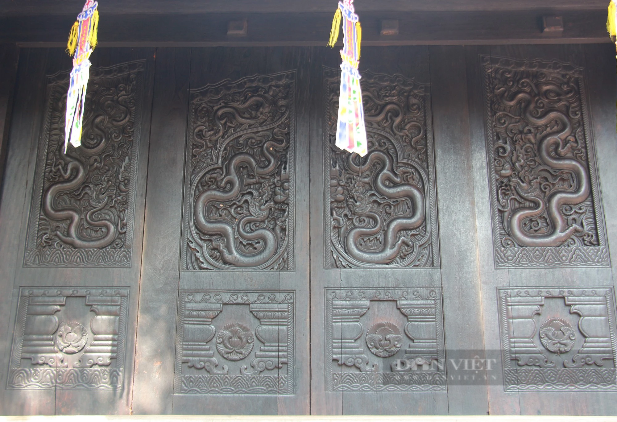 Bảo vật quốc gia ở chùa Phổ Minh của Nam Định là bộ cánh cửa 4 cánh, ai ngắm cũng trầm trồ- Ảnh 3.