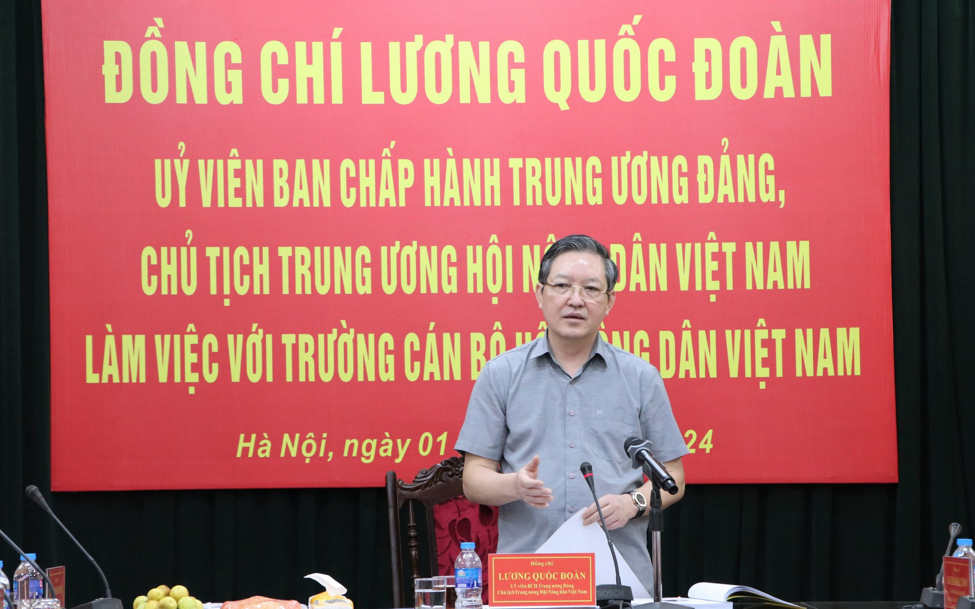 Họp mặt cán bộ về hưu Trung ương Hội Nông dân Việt Nam phía Nam- Ảnh 2.