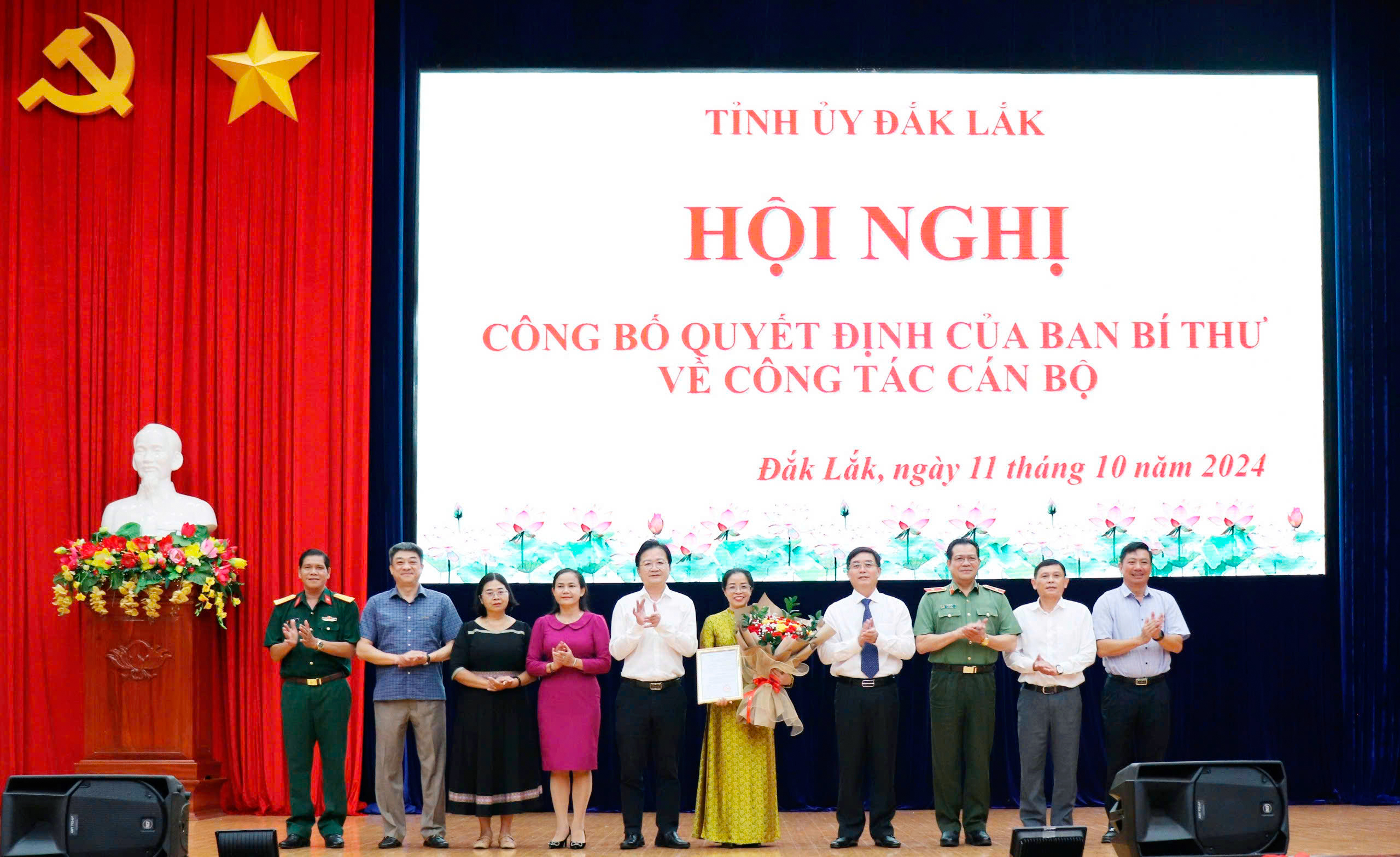 Ban Bí thư chuẩn y bà Huỳnh Thị Chiến Hòa giữ chức Phó Bí thư Tỉnh ủy Đắk Lắk - Ảnh 2.