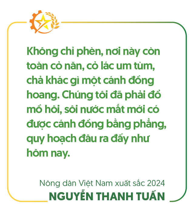 Nông dân Việt Nam xuất sắc 2024: 25 năm chinh phục đất phèn, thành “siêu tỷ phú” - Ảnh 9.