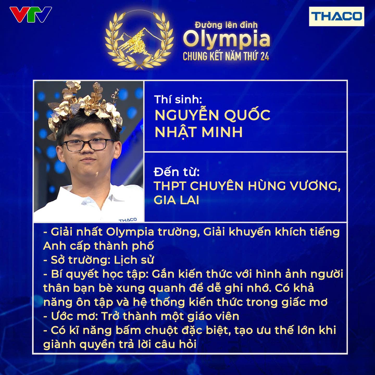 Xem trực tiếp chung kết Đường lên đỉnh Olympia năm 2024 trên kênh nào, lúc mấy giờ? - Ảnh 3.