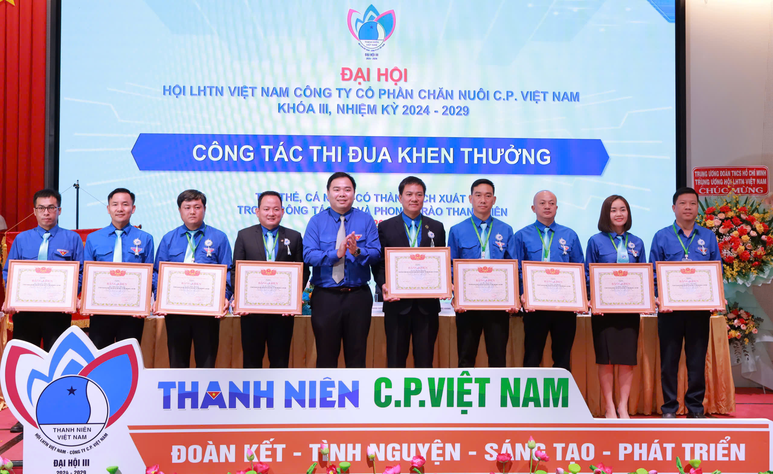 Đại hội Hội LHTN Việt Nam Công ty Cổ phần Chăn nuôi C.P. Việt Nam, lần III, nhiệm kỳ 2024 - 2029 - Ảnh 8.