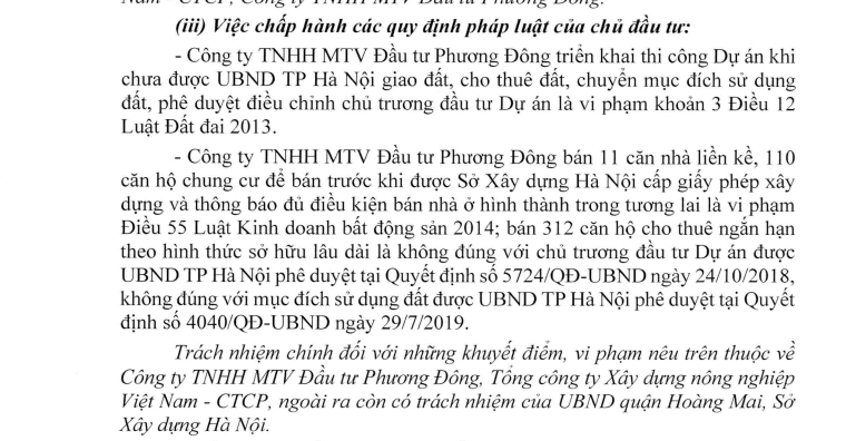 Chân dung Cty Phương Đông - Chủ đầu tư "đứng sau" loạt sai phạm tại Phương Đông Green Park- Ảnh 1.