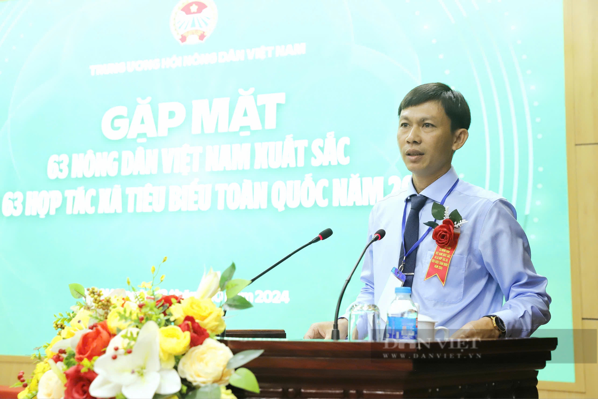 TƯ Hội Nông dân Việt Nam gặp mặt 63 nông dân Việt Nam xuất sắc và 63 HTX tiêu biểu toàn quốc năm 2024 - Ảnh 6.