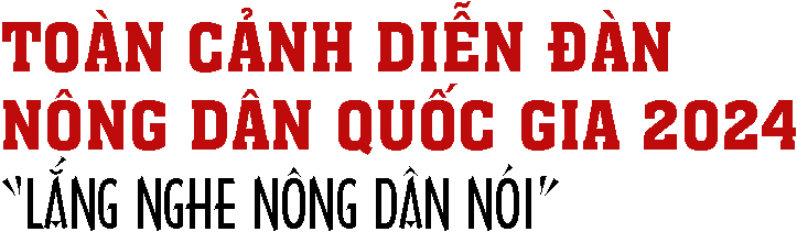 Toàn cảnh Diễn đàn Nông dân Quốc gia lần thứ IV: Lắng nghe người nông dân nói - Ảnh 1.