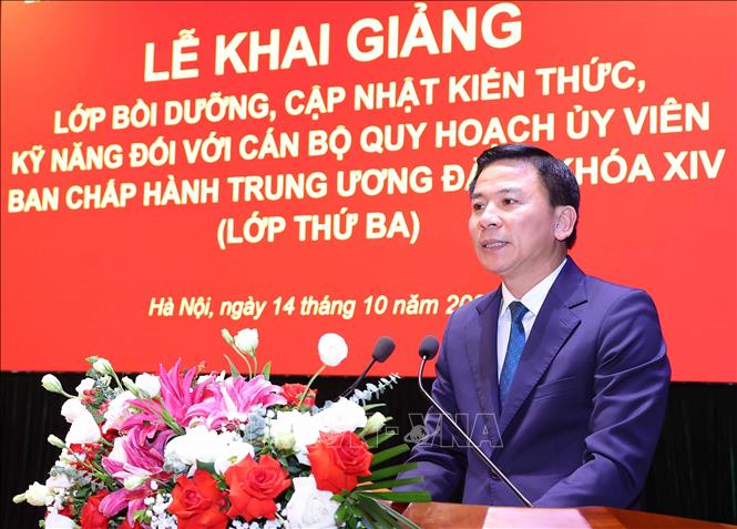 Tổng Bí thư, Chủ tịch nước Tô Lâm dự khai giảng Lớp bồi dưỡng cán bộ quy hoạch Ủy viên Trung ương- Ảnh 7.