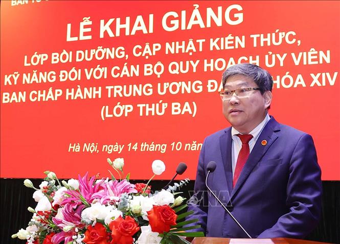 Tổng Bí thư, Chủ tịch nước Tô Lâm dự khai giảng Lớp bồi dưỡng cán bộ quy hoạch Ủy viên Trung ương- Ảnh 6.