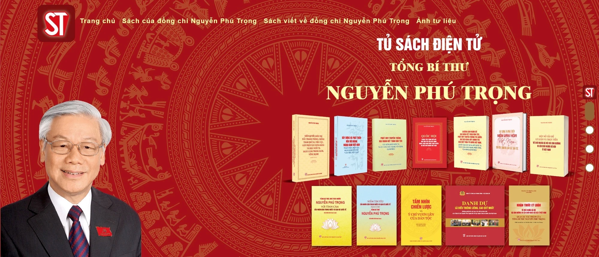 Ra mắt Tủ sách điện tử Tổng Bí thư Nguyễn Phú Trọng gồm 66 ấn phẩm - Ảnh 4.