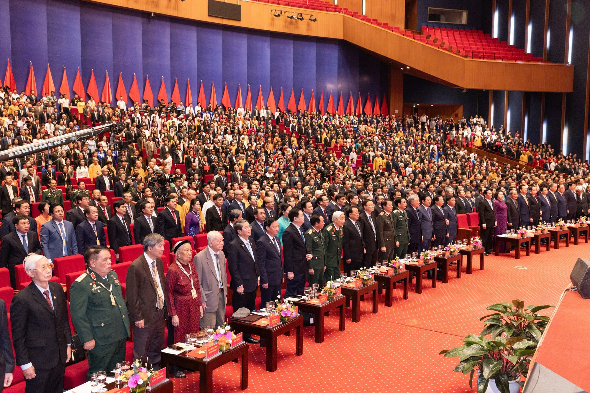 Lãnh đạo, nguyên lãnh đạo Đảng, Nhà nước dự Đại hội đại biểu toàn quốc MTTQ Việt Nam lần thứ X- Ảnh 13.