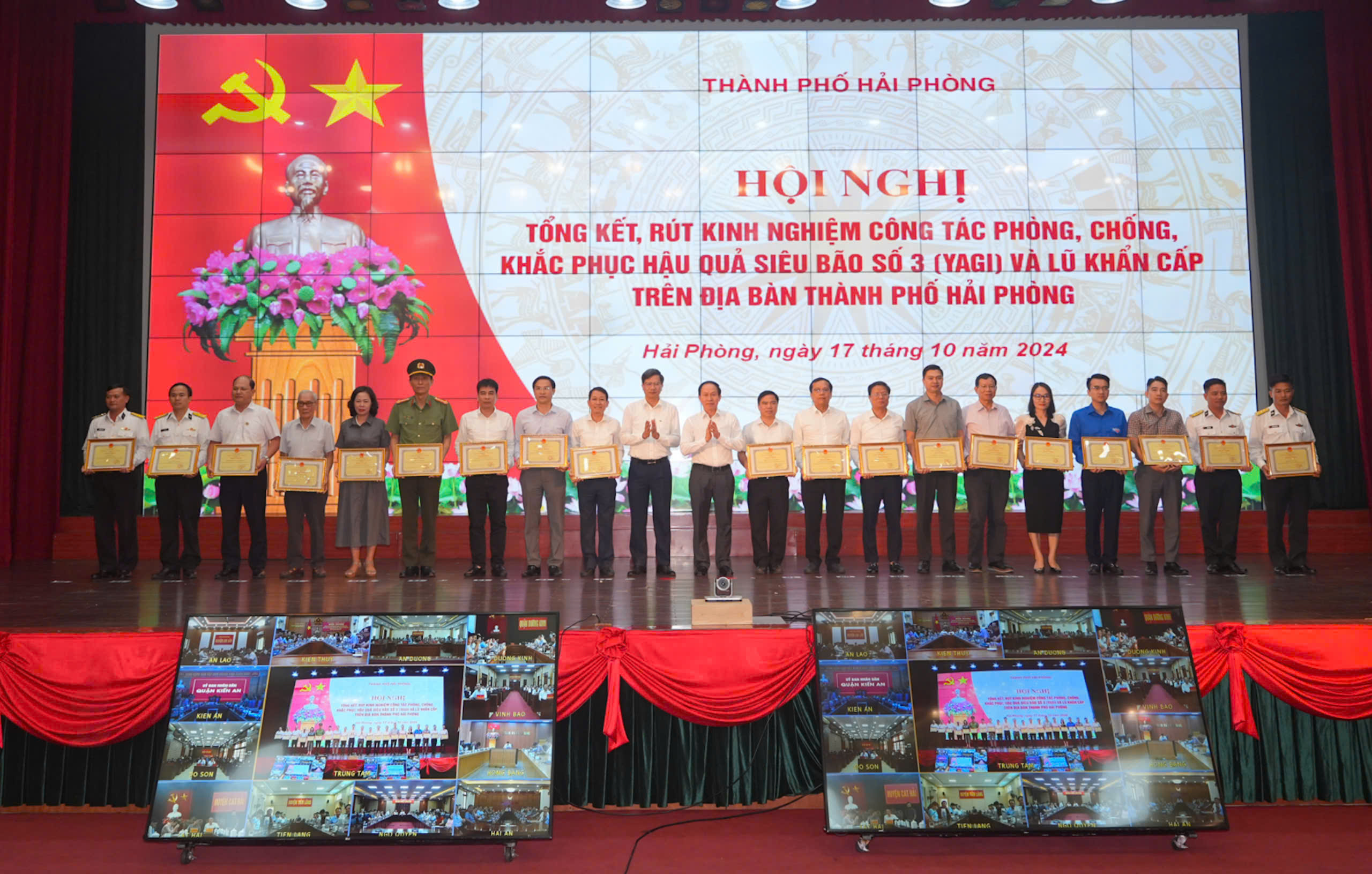 Hải Phòng: Khen thưởng 111 tập thể và 82 cá nhân trong công tác phòng, chống, khắc phục hậu quả cơn bão số 3  - Ảnh 2.