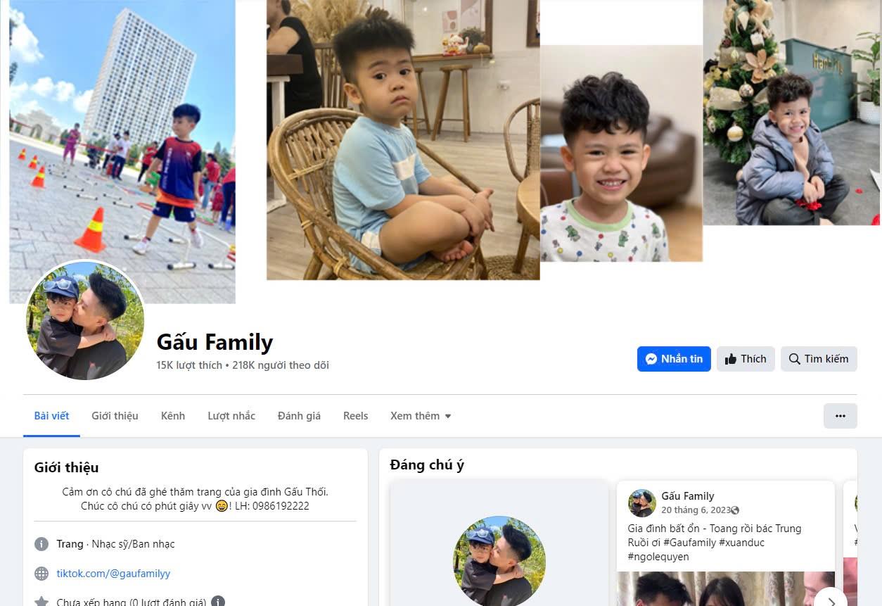 Gấu Family cán mốc hơn 1 triệu người follow trên các nền tảng- Ảnh 5.