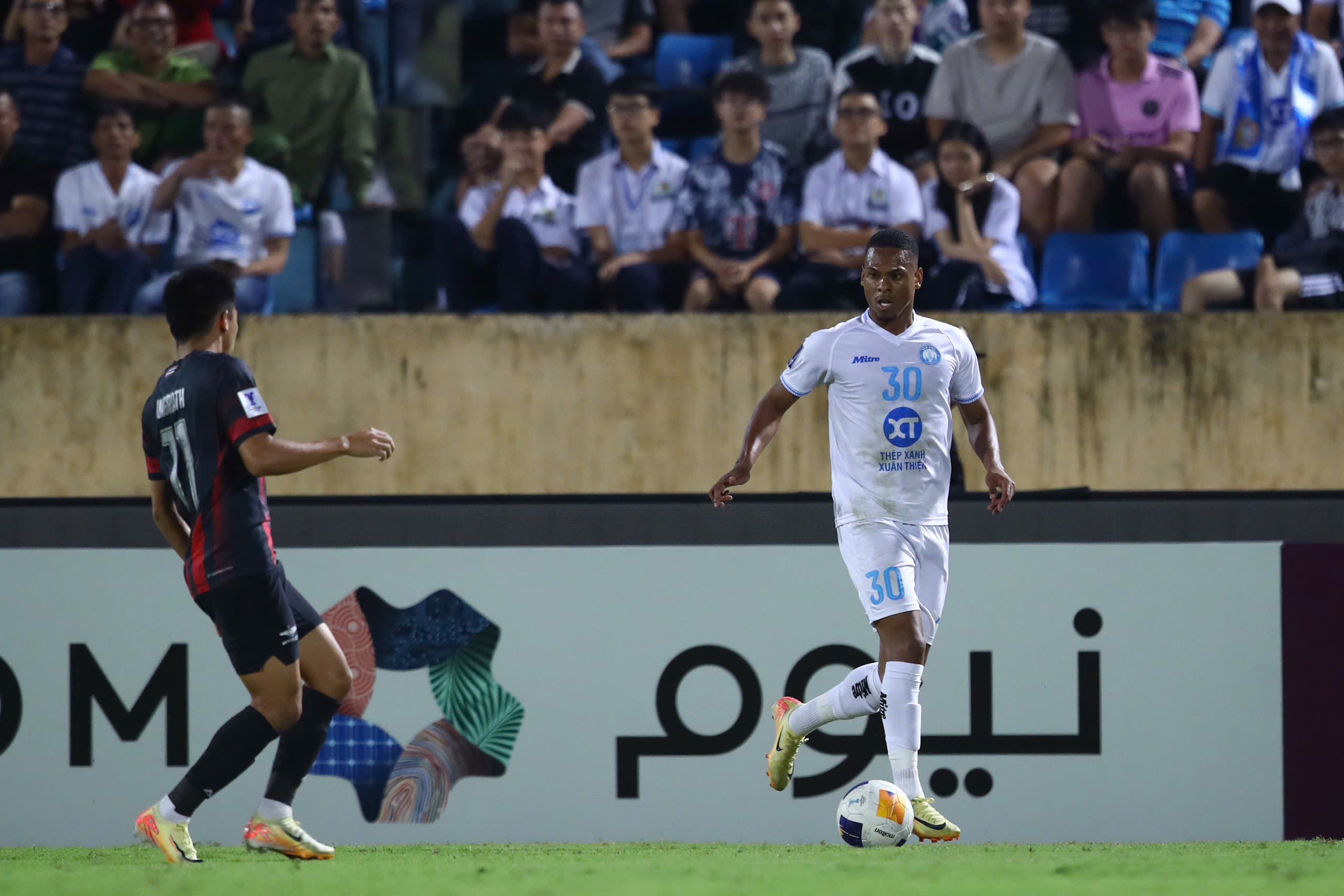 Xuân Sơn "tịt ngòi", CLB Thép Xanh Nam Định chia điểm Bangkok United - Ảnh 7.