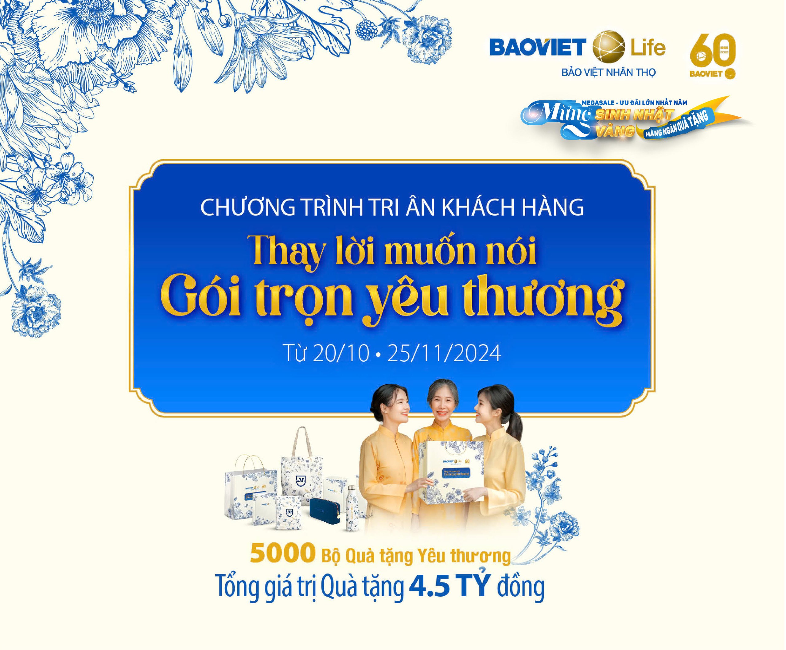 "Thay lời muốn nói, gói trọn yêu thương" – Bảo Việt Nhân thọ tặng 5.000 phần quà tới khách hàng  - Ảnh 1.