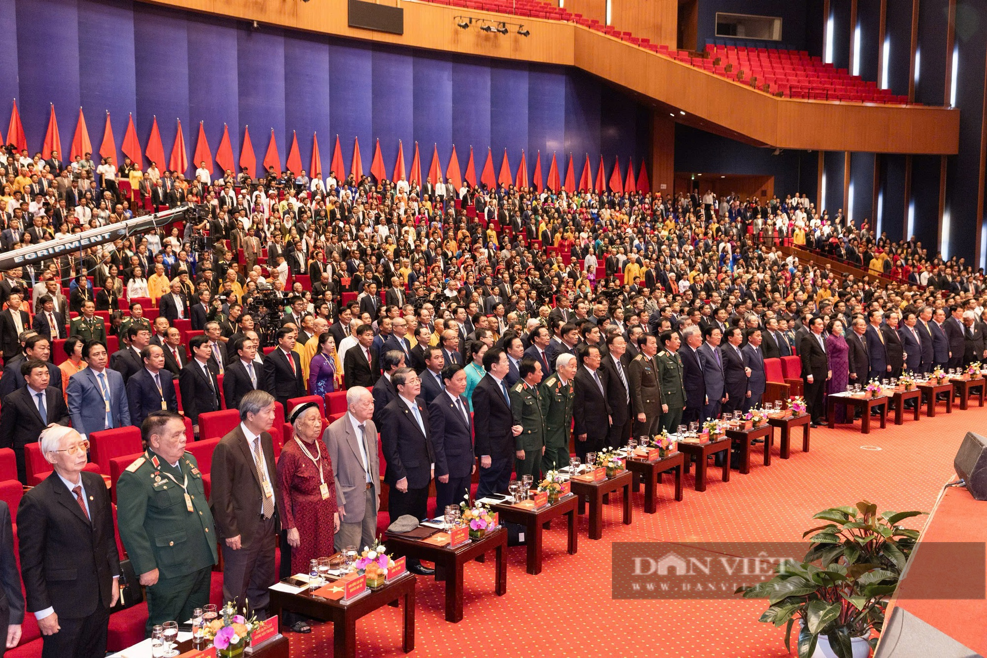 Lãnh đạo, nguyên lãnh đạo Đảng, Nhà nước dự Đại hội đại biểu toàn quốc MTTQ Việt Nam lần thứ X- Ảnh 13.