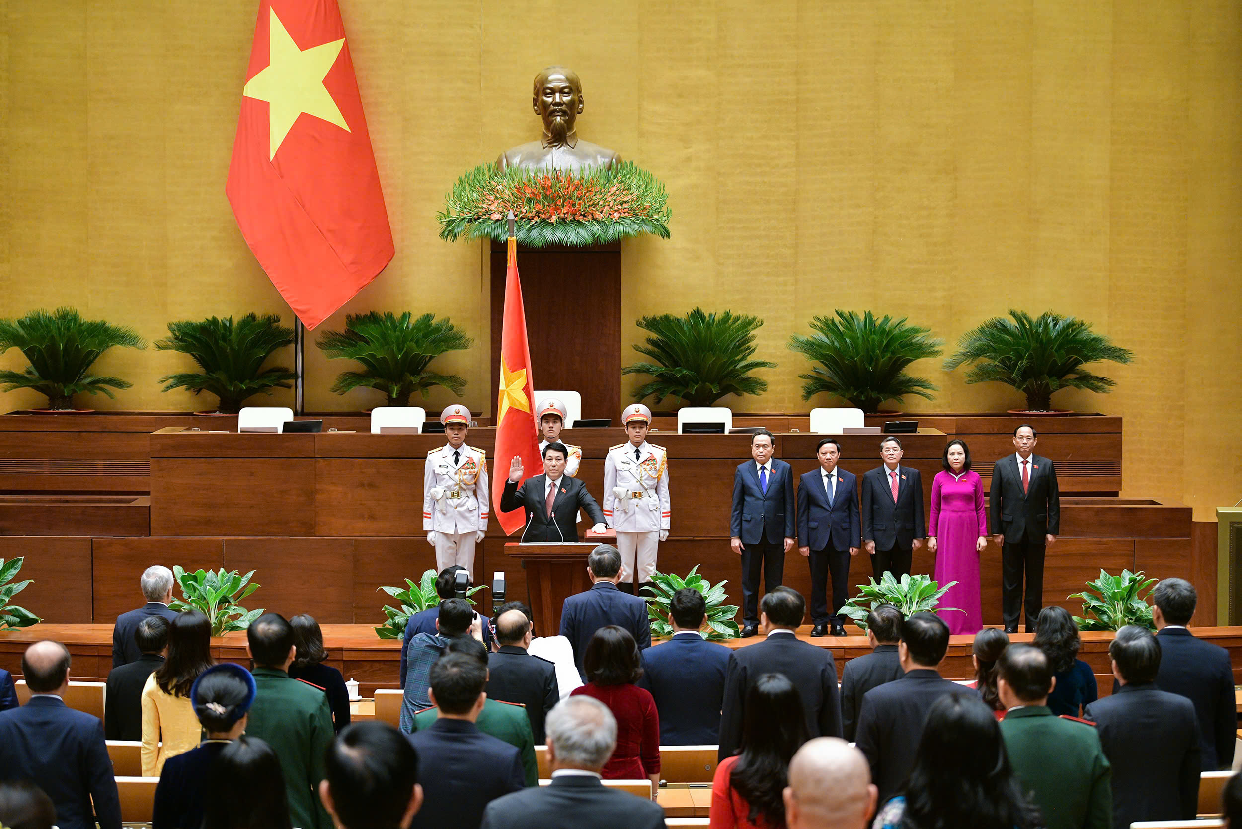 Chủ tịch nước Lương Cường: "Tôi tuyệt đối không mơ làm đến cấp này, chức kia"- Ảnh 1.